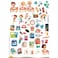 Sassi Junior My First Activities Arts &amp; Crafts &ndash; My Day Activity Book for Kids &ndash; 16‑Page Coloring &amp; Craft Set with 100 Stickers, 200 Transfers &amp; Tracing Pen &ndash; Fun Creative Play for Ages 4+