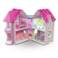 Sassi Junior Dolls&rsquo; House 3D Model &amp; Storybook Set &ndash; Buildable Two‑Story Cardboard Dollhouse with Rooms, Characters &amp; Movable Elements &ndash; Imaginative Play Set for Ages 3+