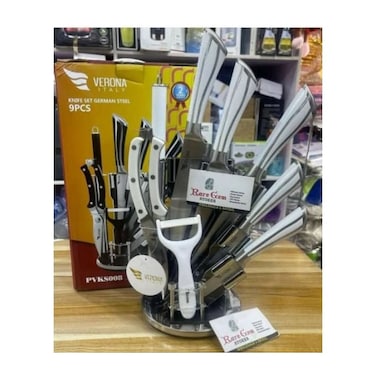 Verona a Knife Set German Steel 9pcs