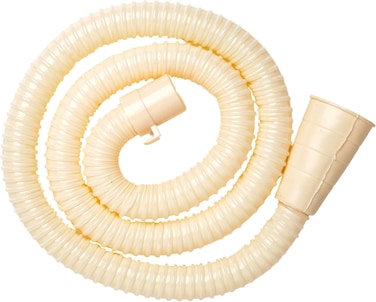 REEF Universal Washing Machine Drain Hose, 2 Metres, Flexible Corrugated Extension, Beige for Easy Drainage, Model RF-WMH-OUT 2.0M