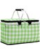 BIGTHREE Picnic Basket, Picnic Handbag, Folding Picnic Basket, Portable Picnic Basket, Thermal Insulation, Waterproof, Keeps Food Temperature, Usd for Hiking, Picnicking, Family Vacations