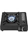 2-in-1 Portable Gas Stove with Auto Ignition &amp; Overheat Protection for Indoor/Outdoor Cooking