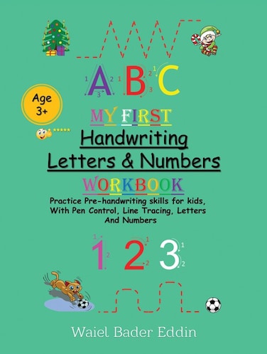 كتابي الأول لأحرف الكتابة اليدوية والأرقام