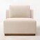 Karnak Vittorio Modular 8 Seater U-Shape Fabric Sofa - Beige