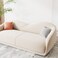 Karnak Jamaica Modular 3 Seater Velvet Sofa - Beige