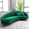 Karnak Montana Modular 3 Seater Velvet Sofa - Green