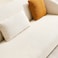 Karnak Bliza 3 Seater Velvet Sofa - Off-White