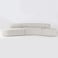 Karnak Boucle 4 Seater Fabric Sofa - Cream