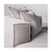 Karnak Hansen 6 Seater U-Shape Velvet Sofa - Pale Silver