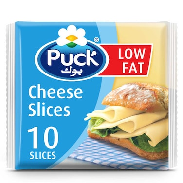 بوك شرائح جبنة قليلة الدسم 10 شرائح 200 غرام