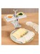 Double Head Samosa and Dumpling Maker Machine Press Handheld Stainless Steel and ABS Moulder Household and Restaurant Use Ravioli Empanada Dumpling Skin Maker Manual Samosa Mould Press Kit