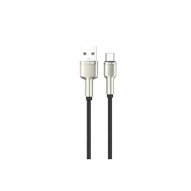 USB-A to USB-C Braided Zinc Alloy Cable 1M &ndash; 18W Fast Charge &amp; 480Mbps Data