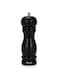 Pepper Mill Rubber Wood Body with S/S Grinder 16cm, Stylish With Simple Design For Restaurant or For Everyday Use, Natural Wood Material, Grinding Mechanism with Adjustable Grinding Degree