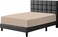 Zen 100% Egyptian Cotton Fitted Sheet - Extra Deep 30cm, 300 Thread Count, Mocha, King Size