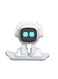 EMO Robot Desktop Pet Companion (Skateboard-White)   AI-Powered Smart Robot with Voice Interaction, Smart Light &amp; Wireless Charging Skateboard Base for Kids and Adults
