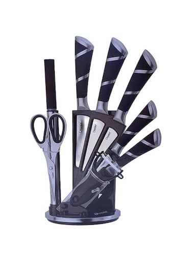 Dessini 8-Pieces Kitchen Knife Set With One Stand