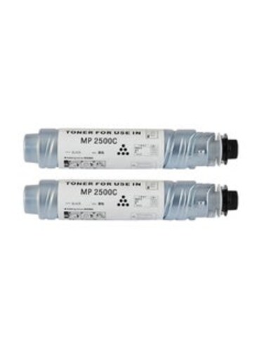 MP2500 Compatible For 2500SP 2500SPF High Yield Toner Cartridges black Pack of 2
