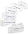 Staedtler Rasoplast MINI Rubber Erasers - White - Pack of 6-526 B30
