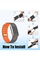 WHOOP 5.0 One/Peak Modified Magnetic Silicone Sport Replacement Band Compatible