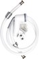 REEF Shattaf Set White, Complete Bidet Spray Kit for Bathroom Use, Model RF-WSS-02