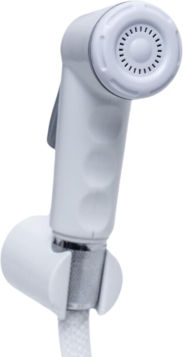 REEF Shattaf Set White, Complete Bidet Spray Kit for Bathroom Use, Model RF-WSS-02