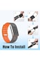 WHOOP 5.0 Life/MG Modified Magnetic Silicone Sport Replacement Band Compatible