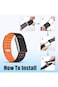 WHOOP 5.0 Life/MG Modified Magnetic Silicone Sport Replacement Band Compatible
