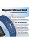 WHOOP 5.0 Life/MG Modified Magnetic Silicone Sport Replacement Band Compatible