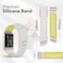 WHOOP 5.0 Life/MG Fitness Tracker Silicone Sport Replacement Band &ndash; Breathable, Durable &amp; Comfortable   Not for Whoop Gen 4