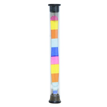 Onetech Stainless Steel Straight Tweezer   Rainbow Pattern