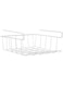 Dubai Gallery Multi-Purpose Under Shelf Rack Holder White 50Centimeter