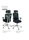 Galaxy Design Ergonomic Office Chair with Low-Noise Smooth Wheels &amp; Strong Back Support