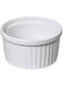 BARALEE PORCELIAN CERAMIC SIMPLE PLUS WHITE RAMEKIN, 091562A, 7 CM, PACK OF 12, Dessert bowl, Serving bowl, Ramekin cup, Ramekin custard cup