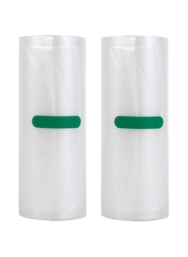 AYF 2 Packs Vacuum Sealer Rolls Sous Vide Bags Rolls for Food Saver and Vacuum Sealer Machine (15x500cm)