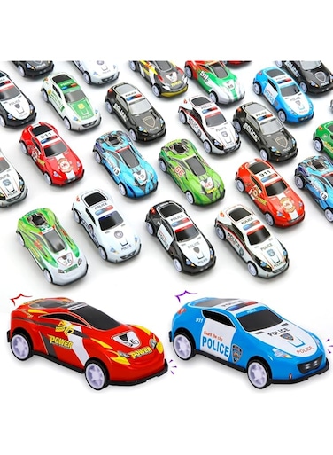 Azonee Pull Back Cars Toys for Kids, Party Favors Treasure Box Toys for Classroom Prizes Mini Vehicles Race Cars Toys Bulk Xmas Gifts Pinata Goodie Bag Stocking Stuffers for Boys Girls Toddlers 28Pcs