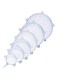 Lids Food And Bowl Covers Reusable Stretch Lids Cover Wrap For Cups Cans And Mugs Multi 6 Pack Clear