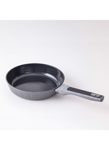 HOME Chef's Delight Stella Fry Pan &acirc;&euro;&ldquo; Premium Non-Stick PFOA Free Frying Pan with Easy Grip Handles, Induction Compatible, Ideal for Healthy Cooking &amp; Easy Cleaning L24XW5.3Cm