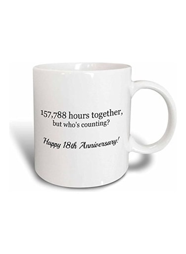 Printed Mug White