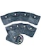 Diylove 20 Pcs Jewelry Pouch Bags,Velvet Jewelry Storage Bags with Snap Button,Luxury Small Jewelry Gift Bags,Jewelry Bag for Necklaces, Bracelet, Rings, Earings,Watch Coins,3.15x3.15"(Grey)