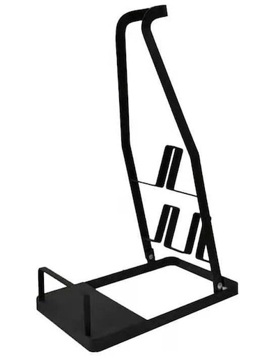 Vacuum Stand for Dyson V15 V11 V10 V8 V7 V6 DC45 DC35 LG A9 Cordzero and more, Vacuum Cleaner &amp; Accessories Holder Metal Floor Rack (Black)