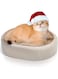ORCHID M&reg;Cat Scratcher Bed, Scratching Board, Scratch Pad for Indoor Cats Grinding Claw, Oval Sisal Cat Scratcher for Kitten, Scratch Lounge Protect Furniture Sofa, No Debris No Mess