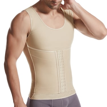Men Abdomen Shapewear Thin Vest - XXXL
