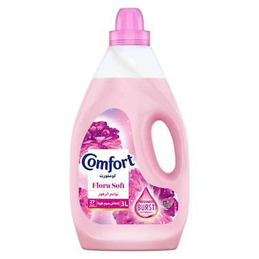 Comfort Fabric Softener Flora Soft, 3L