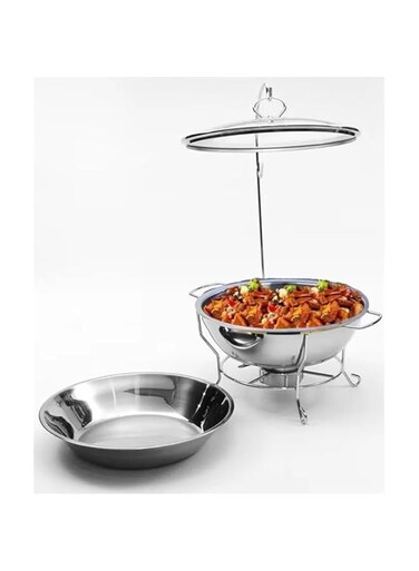 NKX Stainless Steel Buffet Chafing Dish Food Warmer and Heater 8.0 L