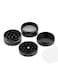 Hand Muller Spice Crusher Herb Grinder Black 3.5cm