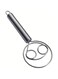 Hifza Online HO Danish Dough Whisk 8.5 Inch - Food Grade 304 Stainless Steel Hand Mixer for Bread, Pastry, Pizza Dough - Includes Dough Scraper - Baking Tool, Kitchen Gadgets &amp; Accessories