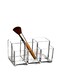 organizer , Makeup Brush Holder , 6 Slot Acrylic Cosmetic Brushes Storage, Large Makeup Brush Holder Organizer for Bathroom, Vanity, Dressing Table