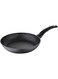 Bergner Orion Frypan, 26 Cm, Forged Aluminum, Induction Bottom, Grey Colour, Marble+ Coating, Bg8510Mbg, Black