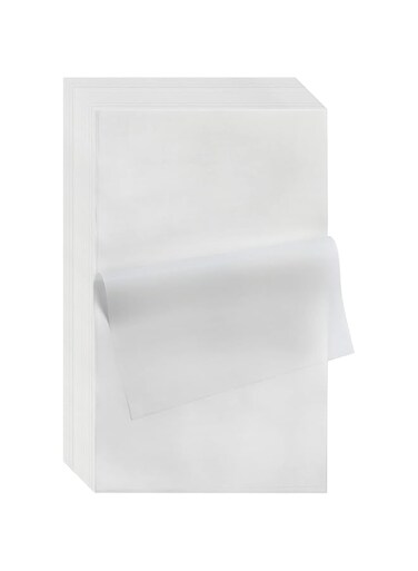 Fasmov 500 Pcs Parchment Paper Baking Liner Sheets, 12 x 8 inches Nonstick Baking Paper for, Baking Cookies, Bread, Meat, Pizza