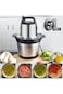 Meat Grinder, Food Chopper, 6L Stainless Steel Food Processor for Meat, Vegetables, Fruits and Nuts.